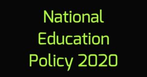 National Education Policy of India